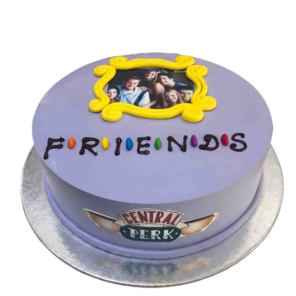 (406) Friends Cake